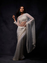 Load image into Gallery viewer, Crystal Pearl Saree