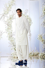 Load image into Gallery viewer, Block Royal Blue Open Sherwani Set