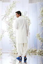 Load image into Gallery viewer, Block Royal Blue Open Sherwani Set