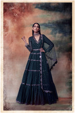 Load image into Gallery viewer, Green Tier Anarkali