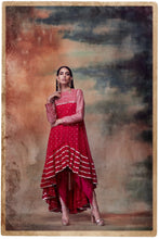 Load image into Gallery viewer, Gota Yoke Sleeve Dhoti Kurta Set