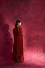 Load image into Gallery viewer, Red Kurta Pallazo Set