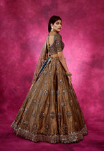 Load image into Gallery viewer, Mughal Boota Tissue Lehenga Set