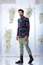 Load image into Gallery viewer, Multi- Coloured Bandhgala Set