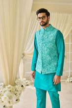 Load image into Gallery viewer, Teal Green Bundi Set