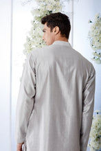 Load image into Gallery viewer, Teal Grey Kurta Set