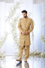 Load image into Gallery viewer, Deep Gold Sherwani Set