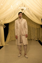 Load image into Gallery viewer, Ivory Sequin Sherwani Set