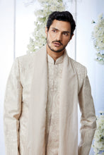 Load image into Gallery viewer, Ivory Sequin Sherwani Set