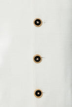 Load image into Gallery viewer, Ivory Black Meena Button Sherwani Set