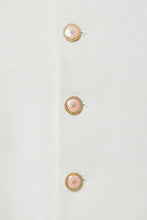 Load image into Gallery viewer, Ivory Peach Meena Button Sherwani Set