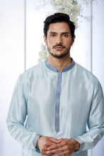 Load image into Gallery viewer, Blue on Blue Sherwani Set