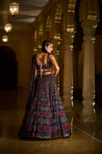 Load image into Gallery viewer, Burnette Sequin Lehenga Set