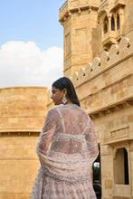 Load image into Gallery viewer, Peach Lehenga Set