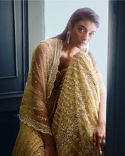 Load image into Gallery viewer, Olive Green Garara Set