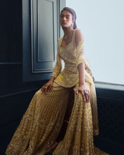 Load image into Gallery viewer, Olive Green Garara Set