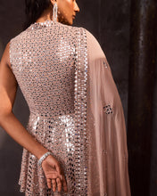 Load image into Gallery viewer, Coffee Mirror Sharara Set