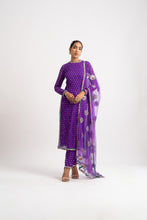 Load image into Gallery viewer, Purple Multi Polka Pant Kurta Set