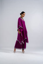 Load image into Gallery viewer, POP WINE KAFTAN SET.