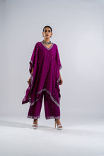 Load image into Gallery viewer, POP WINE KAFTAN SET.