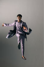 Load image into Gallery viewer, English Purple Overcoat Set