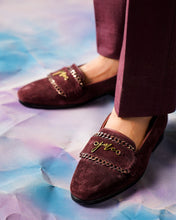 Load image into Gallery viewer, Wine Chain Loafers