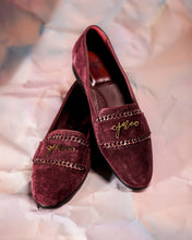 Load image into Gallery viewer, Wine Chain Loafers