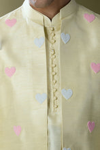 Load image into Gallery viewer, Parrot Green Embroidered Kurta-Jacket Set
