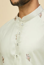Load image into Gallery viewer, Sky Blue Embroidered Kurta Set

