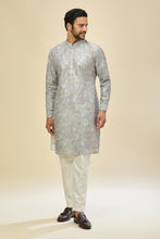 Load image into Gallery viewer, Powder Blue Printed Kurta Set

