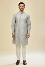 Load image into Gallery viewer, Powder Blue Printed Kurta Set
