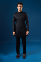 Load image into Gallery viewer, Coal Fauna Kurta-Bundi Set
