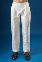 Load image into Gallery viewer, Cream Brocade Kurta-Bundi Set
