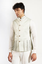 Load image into Gallery viewer, Pista Green Pinktuck Jacket
