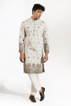 Load image into Gallery viewer, Sage Green Embroidered Kurta Set
