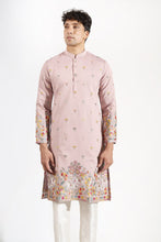 Load image into Gallery viewer, Mauve Embroidered Kurta Set
