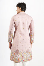 Load image into Gallery viewer, Mauve Embroidered Kurta Set
