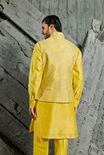 Load image into Gallery viewer, Yellow Sunray Waistcoat Set
