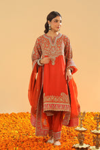 Load image into Gallery viewer, Irha - Short Chauga with Khada Dupatta
