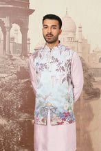 Load image into Gallery viewer, Floral Meadow Embroidered Kurta Bundi Set
