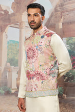 Load image into Gallery viewer, Primrose Gardenia Embroidered Kurta Bundi Set

