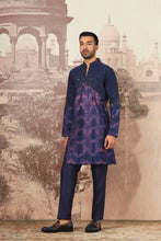 Load image into Gallery viewer, Nirvana Lunaire Tie-Dye Embroidered Kurta Set
