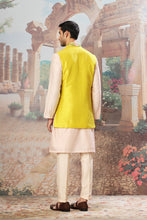 Load image into Gallery viewer, Sunlit Garden Embroidered Kurta Bundi Set
