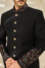 Load image into Gallery viewer, Black Veil Indowestern Set
