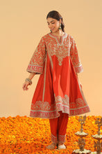 Load image into Gallery viewer, Irha - Short Chauga with Khada Dupatta
