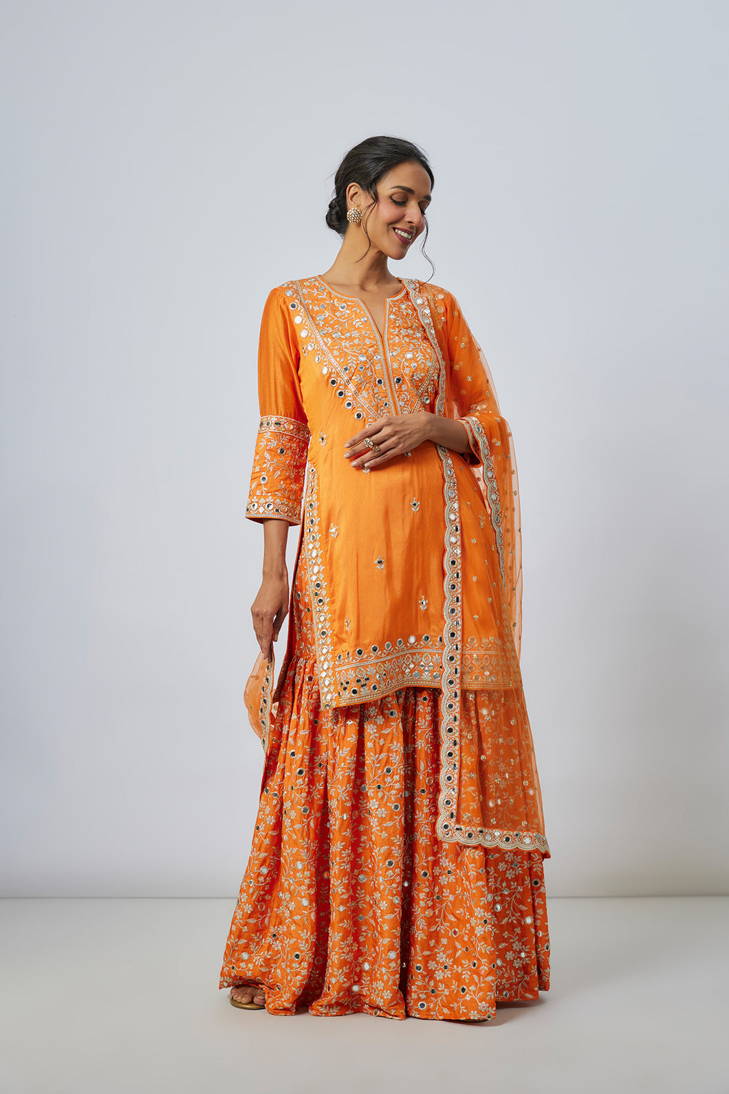Aadhira Sharara Set