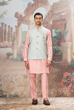 Load image into Gallery viewer, Spring Dawn Embroidered Kurta Bundi Set
