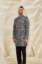 Load image into Gallery viewer, Shadowline Embroidered Kurta Set
