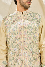 Load image into Gallery viewer, Beige Tropica Waistcoat Set
