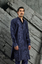 Load image into Gallery viewer, Azure Blossom Embroidered Kurta Set
